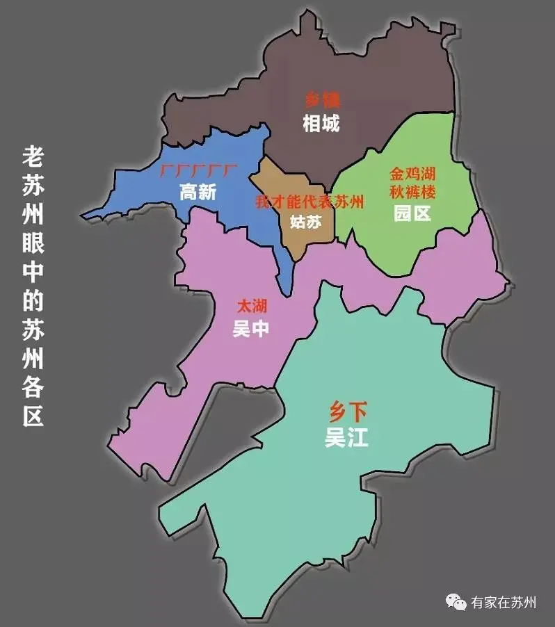 苏州最核心的区域，苏州核心城区