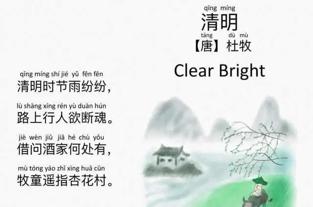 唐代诗人杜牧《清明》中的诗句是什么意思？