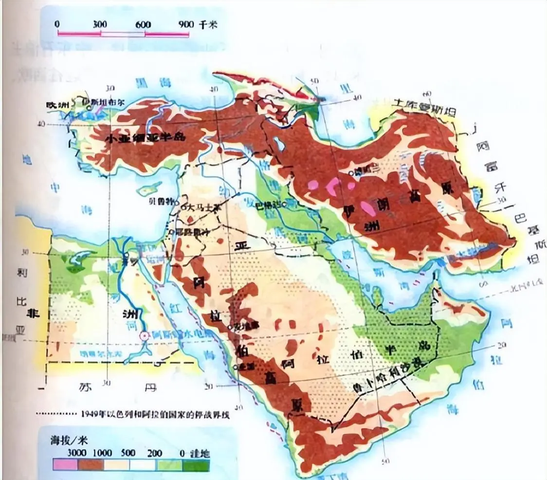 中国及世界部分地区地形地貌图高清，中国及世界部分地区地形地貌图片